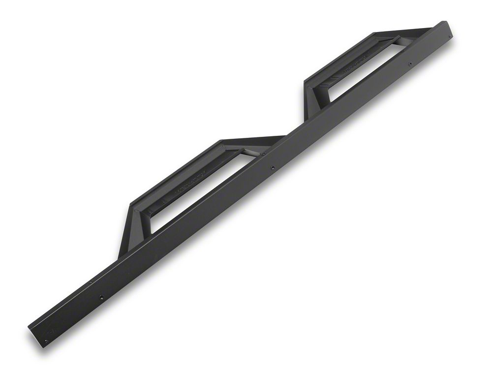 RedRock TC2 Drop Step Running Boards; Textured Black (18-25 Jeep Wrangler JL 4-Door)