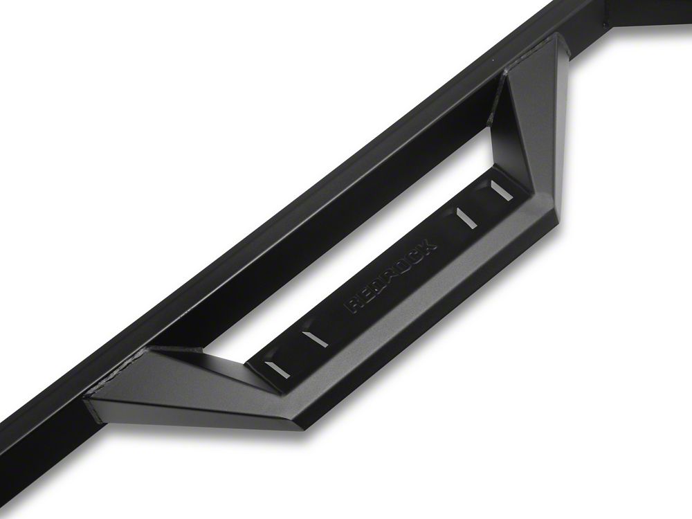 RedRock TC2 Drop Step Running Boards; Textured Black (18-25 Jeep Wrangler JL 4-Door)