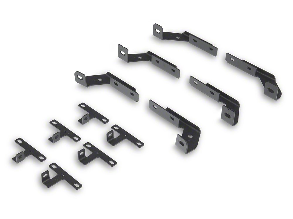 RedRock Heavy Duty Steel OE Style Side Steps (07-18 Jeep Wrangler JK 4-Door)