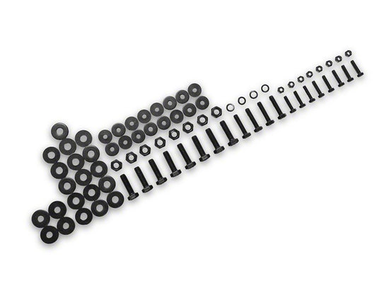 RedRock Replacement Side Step Bar Hardware Kit for J130037-JL Only (18-25 Jeep Wrangler JL 2-Door)