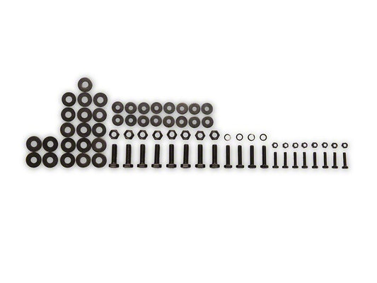RedRock Replacement Side Step Bar Hardware Kit for J130037-JL Only (18-25 Jeep Wrangler JL 2-Door)