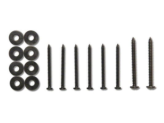 RedRock Replacement Tail Light Guard Hardware Kit for J100570 Only (07-18 Jeep Wrangler JK)