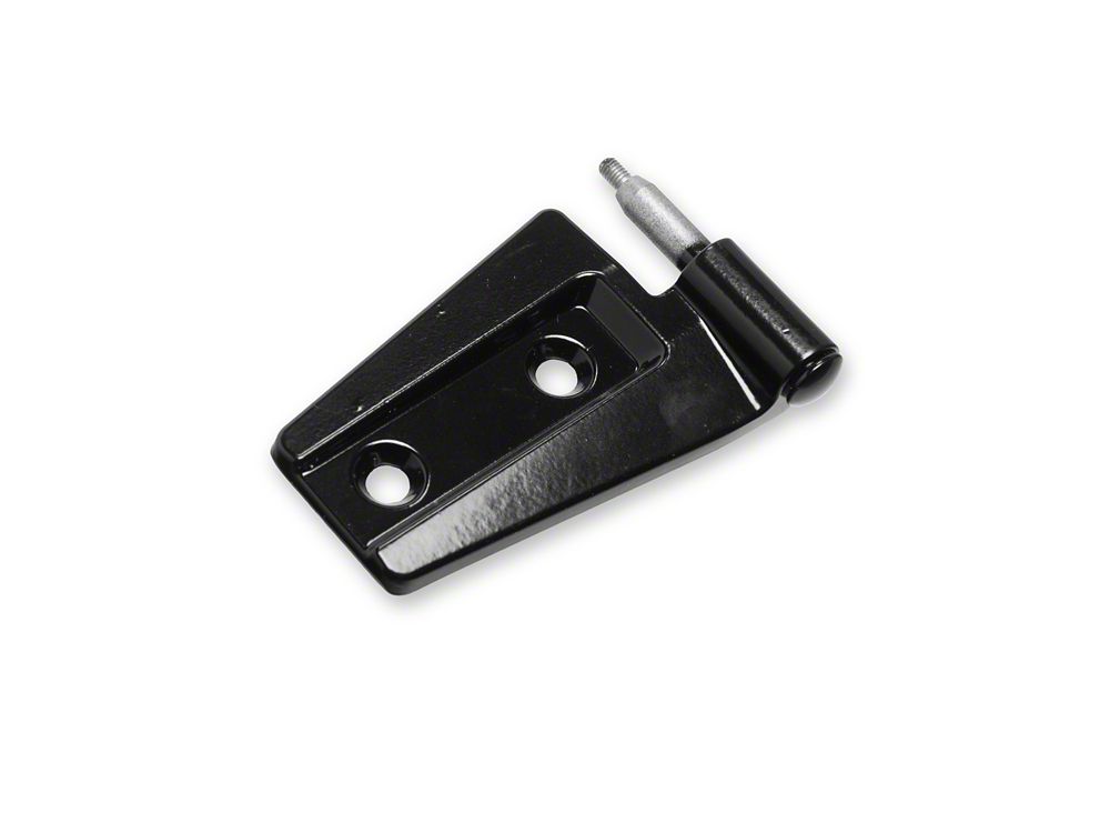 RedRock Door Hinge Set; Textured Black (07-18 Jeep Wrangler JK 4-Door)