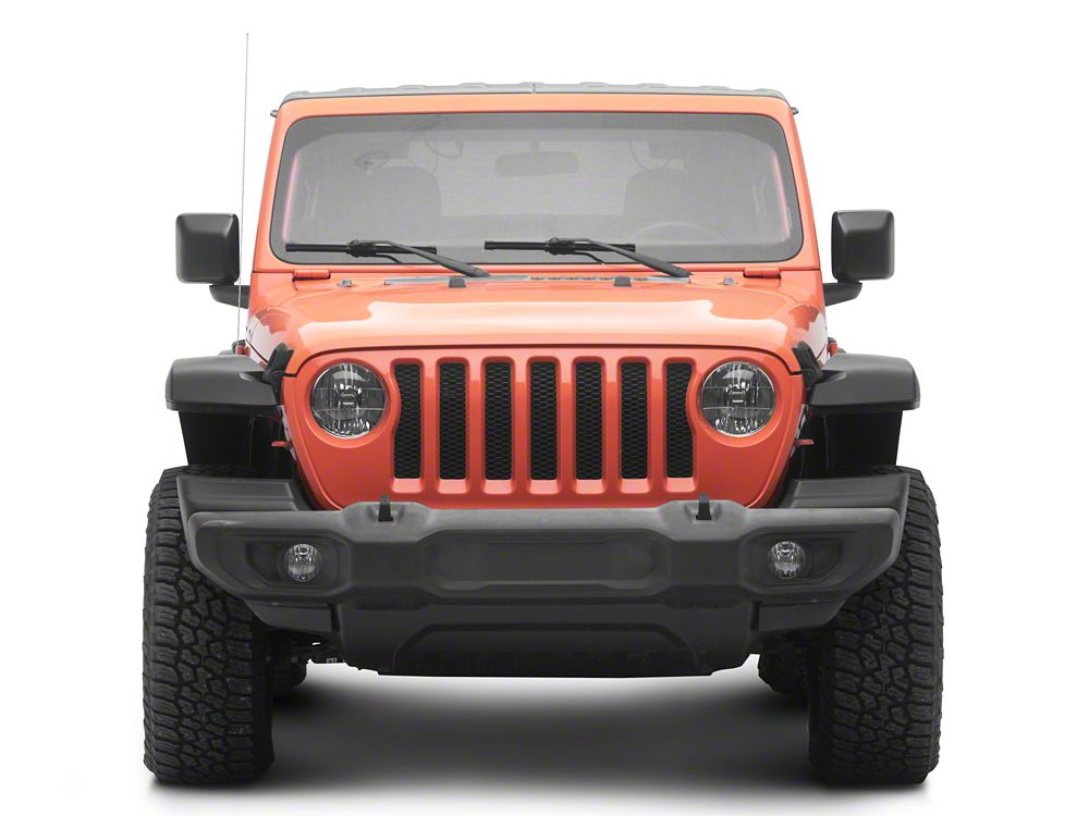 RedRock Flat Style Fender Flares with LED DRL and Turn Signals (18-25 Jeep Wrangler JL)