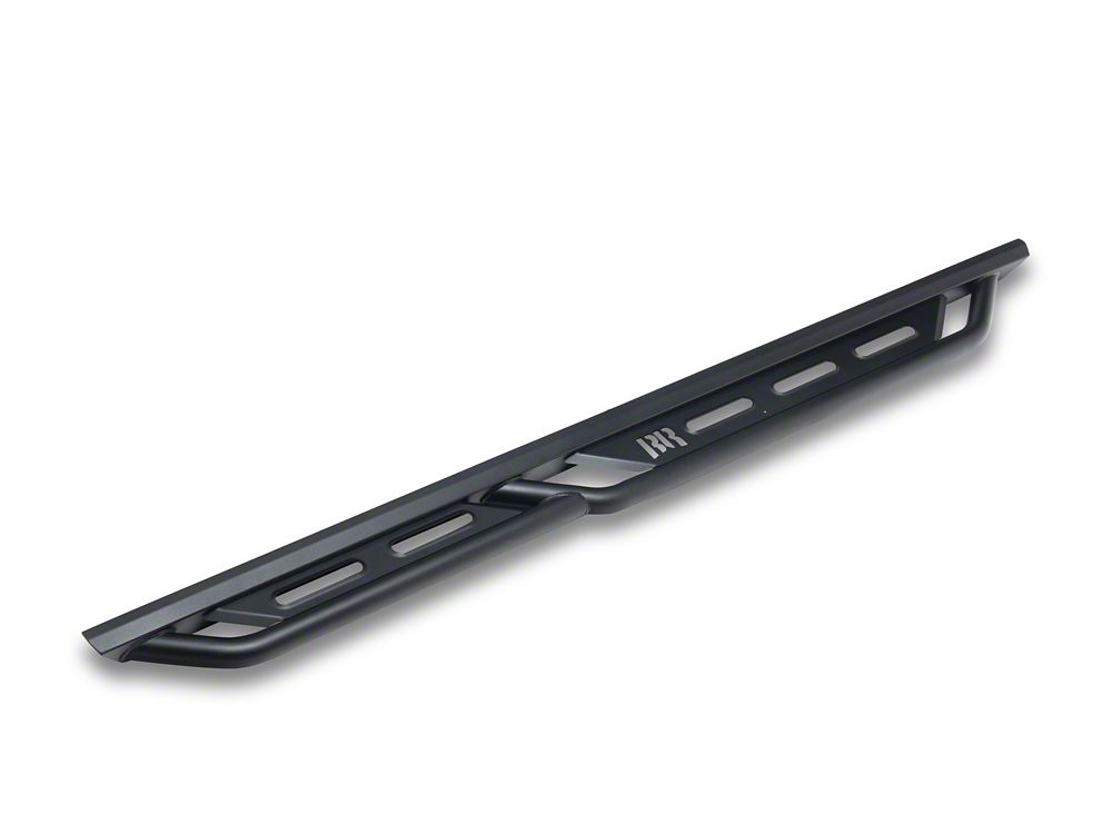 RedRock TC3 HD Rocker Steps; Textured Black (07-18 Jeep Wrangler JK 4-Door)