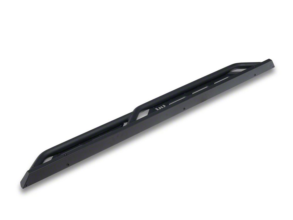 RedRock TC3 HD Rocker Steps; Textured Black (07-18 Jeep Wrangler JK 4-Door)