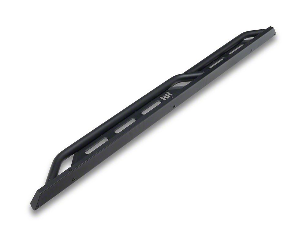 RedRock TC3 HD Rocker Steps; Textured Black (18-25 Jeep Wrangler JL 4-Door)