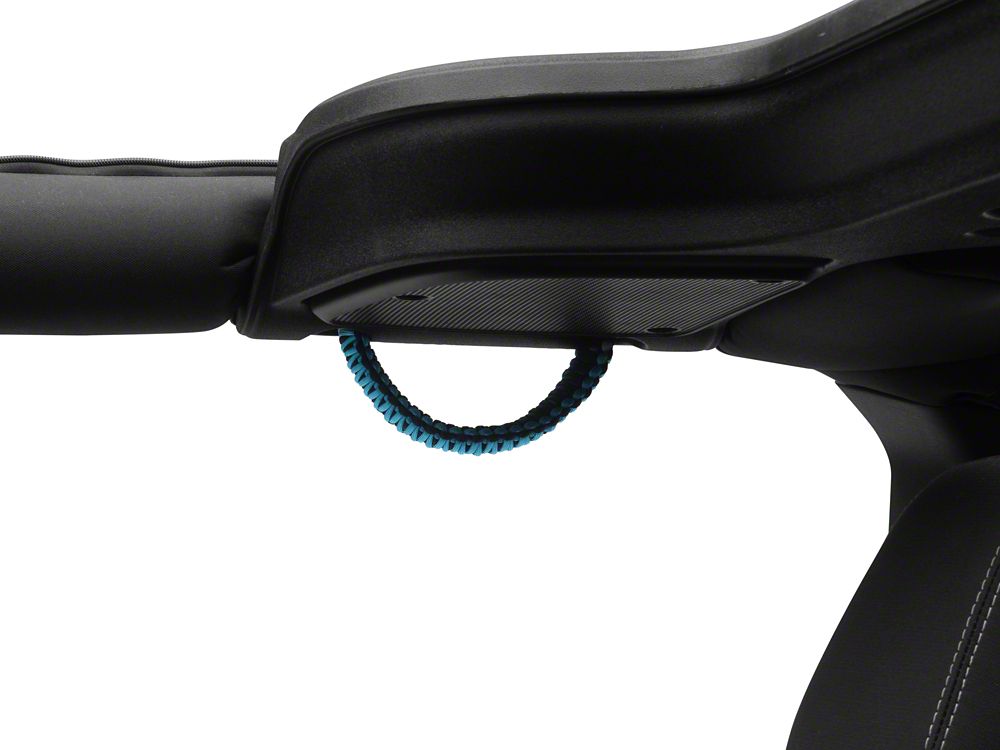 RedRock Paracord 3-in-1 Grab Handles; Blue (07-18 Jeep Wrangler JK)