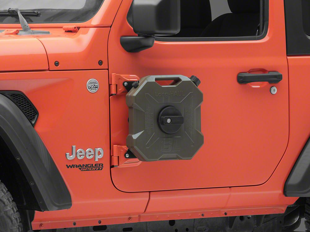 RedRock Door Mount for 6L Jerry Can (07-25 Jeep Wrangler JK & JL)