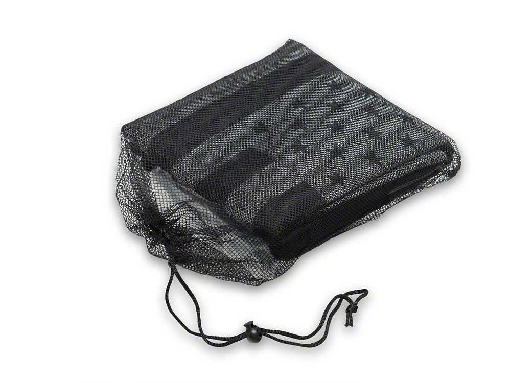 RedRock Mesh Sun Shade; Front and Rear; American Flag (24-25 Jeep Wrangler JL 4-Door)