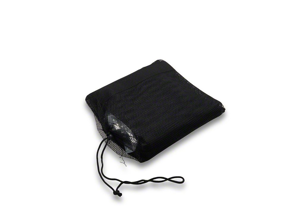 RedRock Mesh Sun Shade; Front; Black (24-25 Jeep Wrangler JL)