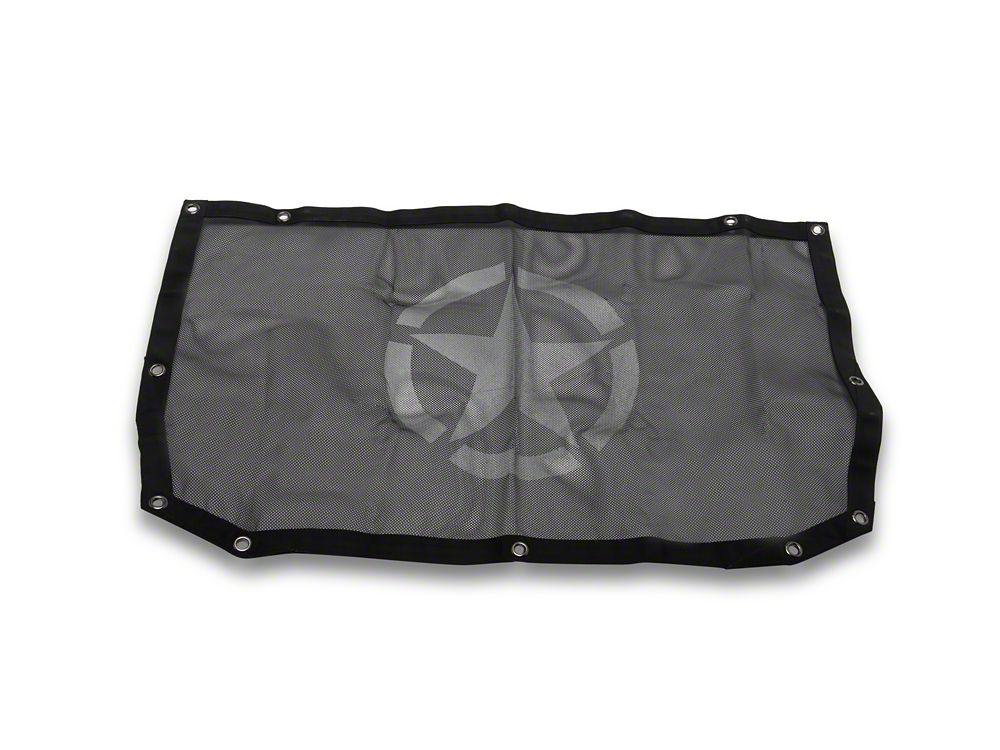 RedRock Mesh Sun Shade; Front; Star (24-25 Jeep Wrangler JL)