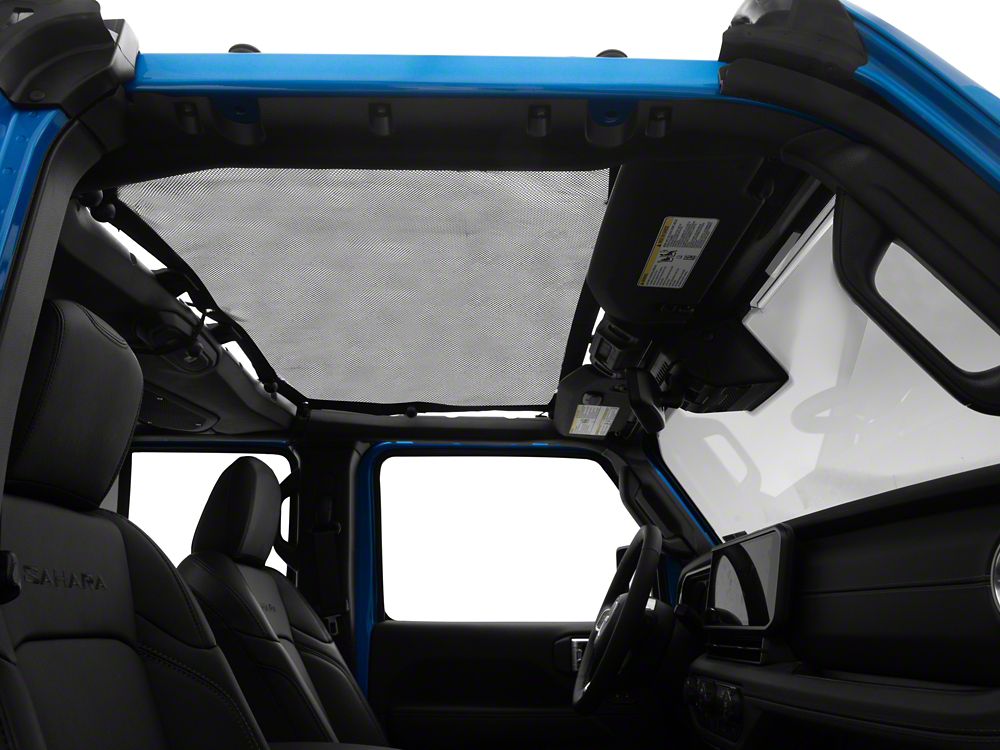 RedRock Mesh Sun Shade; Front; Star (24-25 Jeep Wrangler JL)