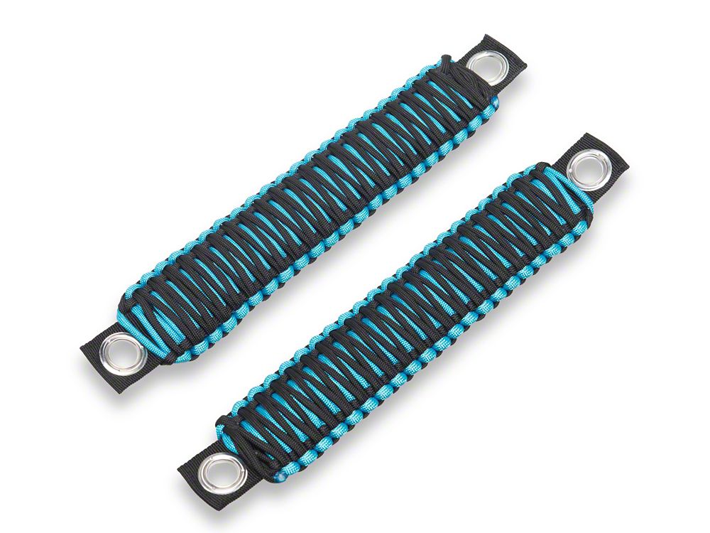 RedRock Headrest Grab Handles; Blue (07-25 Jeep Wrangler JK & JL)