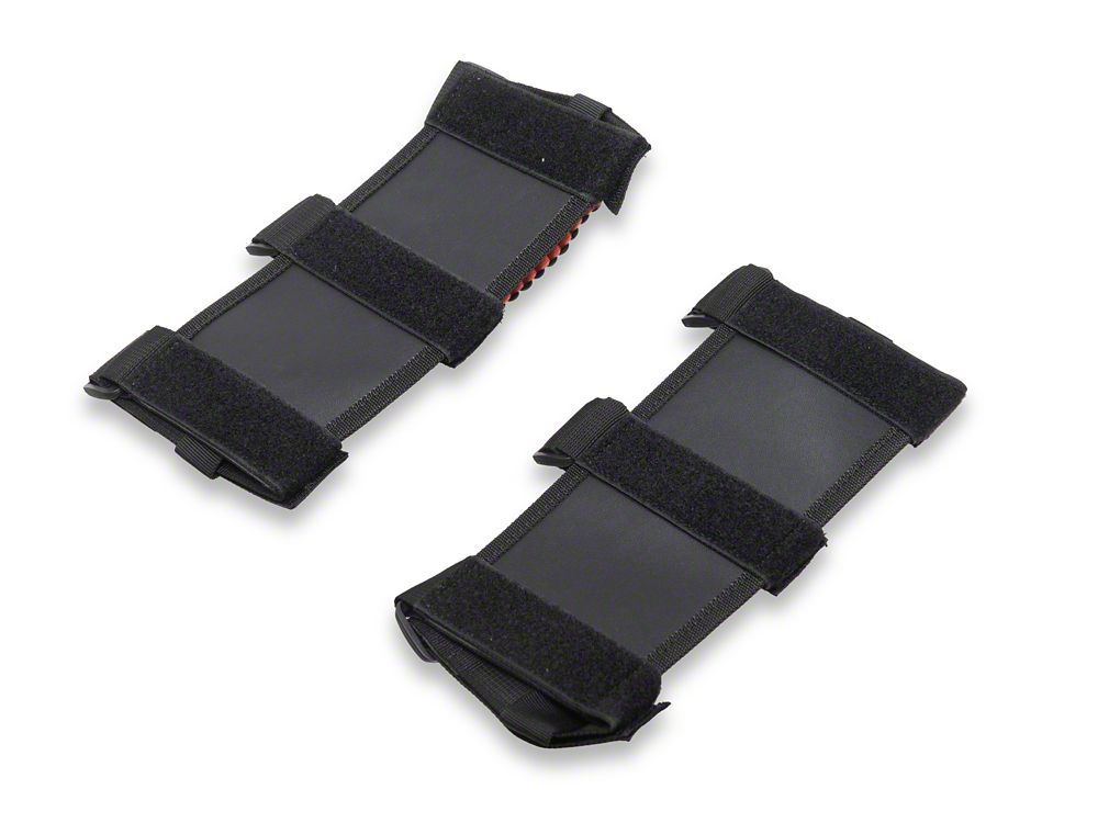 RedRock Paracord Grab Handles; Orange (87-25 Jeep Wrangler YJ, TJ, JK & JL)