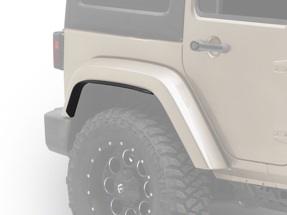 RedRock Fender Flare Extensions (07-18 Jeep Wrangler JK)