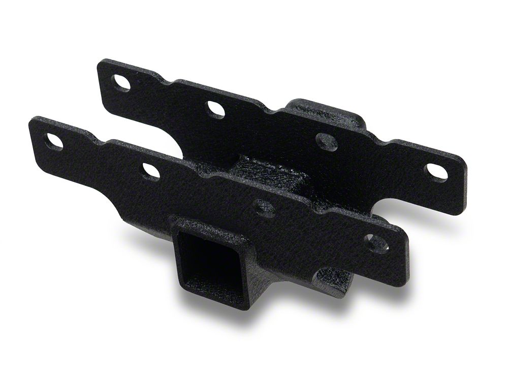 RedRock 2-Inch Receiver Hitch with Rubber Hitch Cover (07-25 Jeep Wrangler JK & JL)