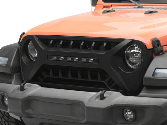 RedRock Armor Grille with LED Off-Road Lighting (18-25 Jeep Wrangler JL)