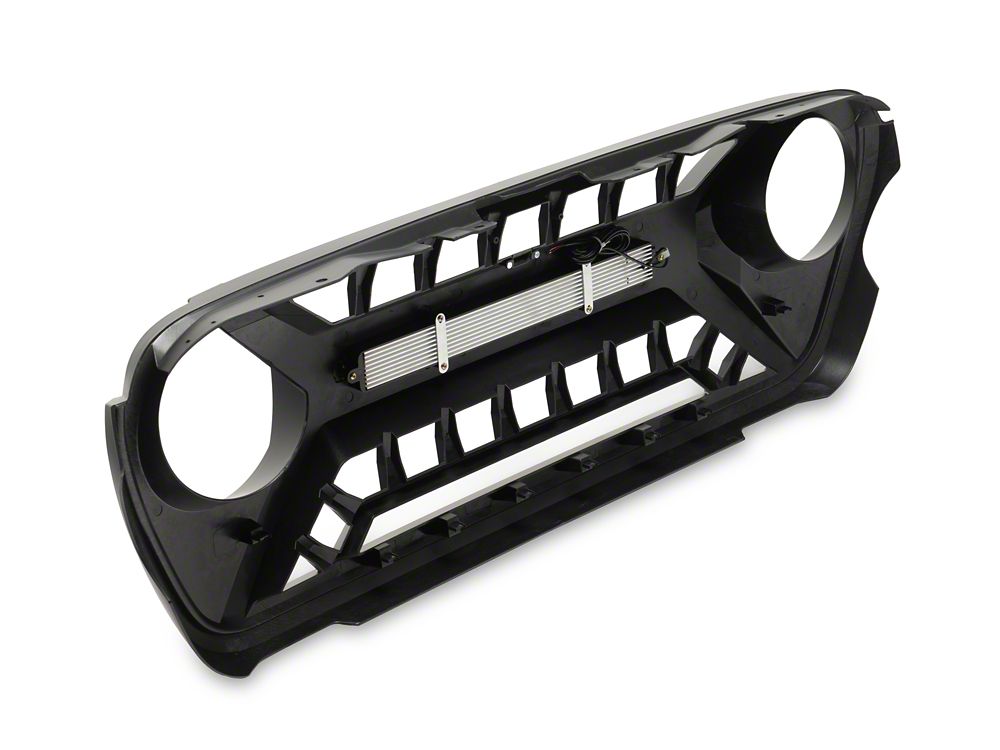RedRock Armor Grille with LED Off-Road Lighting (18-25 Jeep Wrangler JL)