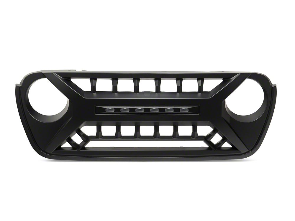RedRock Armor Grille with LED Off-Road Lighting (18-25 Jeep Wrangler JL)