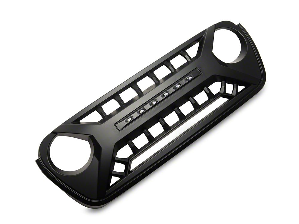 RedRock Armor Grille with LED Off-Road Lighting (18-25 Jeep Wrangler JL)