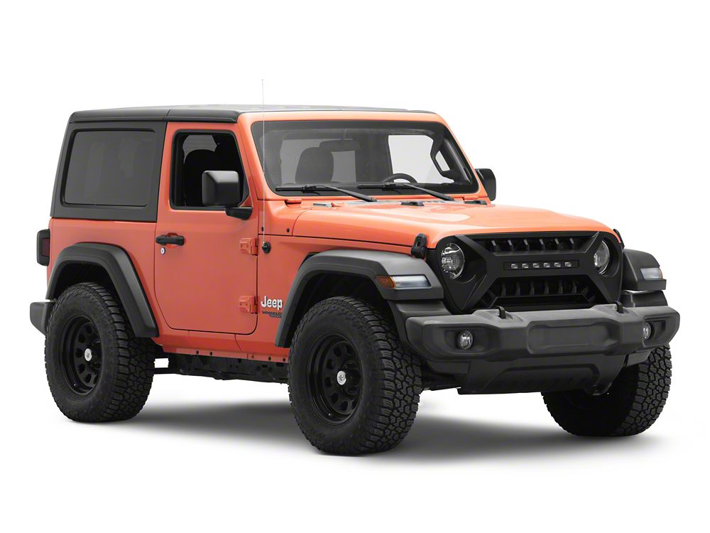 RedRock Armor Grille with LED Off-Road Lighting (18-25 Jeep Wrangler JL)