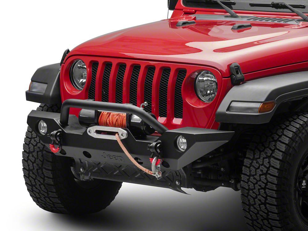 Jeep Licensed by RedRock Trail Force HD Front Bumper (18-26 Jeep