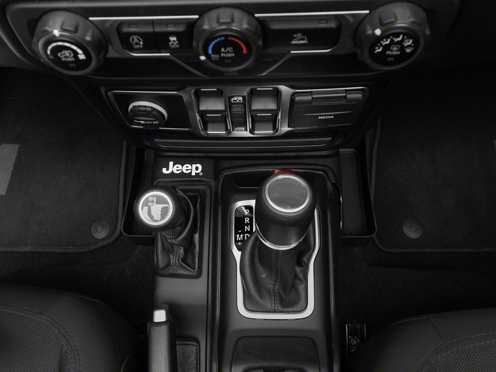 Jeep Licensed by RedRock RedRock Console Storage Tray (18-26 Jeep Wrangler JL)