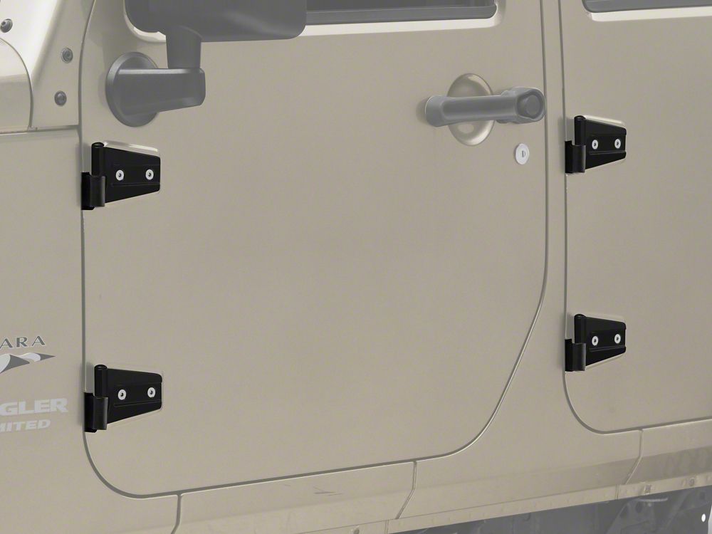 RedRock Replacement Body Side and Exterior Door Hinges (07-18 Jeep