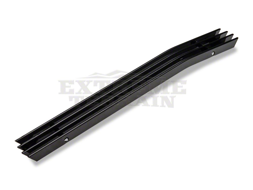 RedRock Billet Grille Inserts; Black (97-06 Jeep Wrangler TJ)