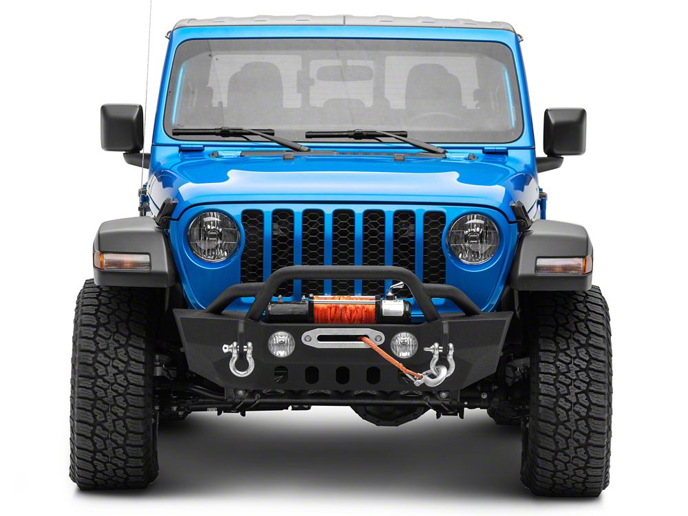 RedRock Crawler Stubby Winch Front Bumper (20-25 Jeep Gladiator JT)
