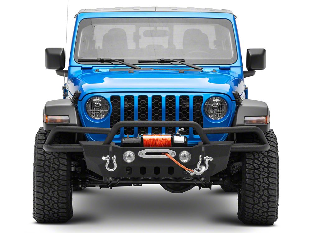 RedRock Crawler-Max Full Width Winch Front Bumper (20-25 Jeep Gladiator JT)