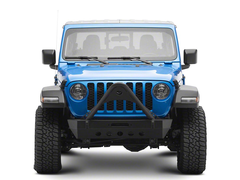 RedRock Mid-Width Winch Front Bumper with Stinger (20-25 Jeep Gladiator JT)