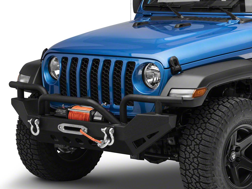 RedRock Rock Crawler Full Width Winch Front Bumper (20-25 Jeep Gladiator JT)