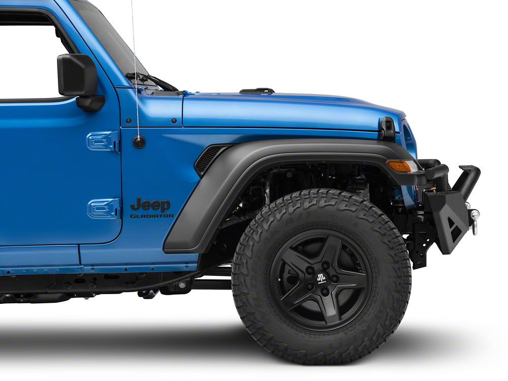 RedRock Rock Crawler Full Width Winch Front Bumper (20-25 Jeep Gladiator JT)