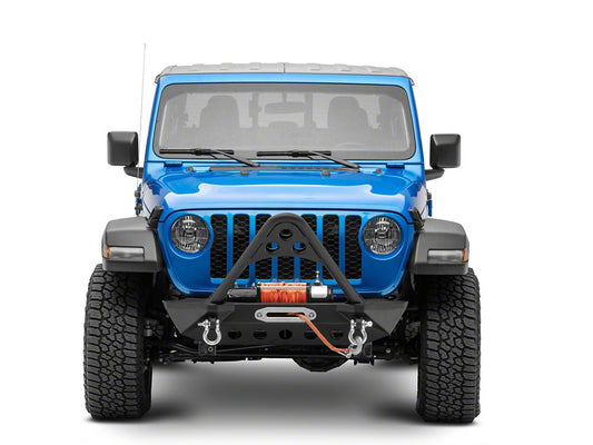 RedRock Stubby Winch Front Bumper with Stinger Bar (20-25 Jeep Gladiator JT)