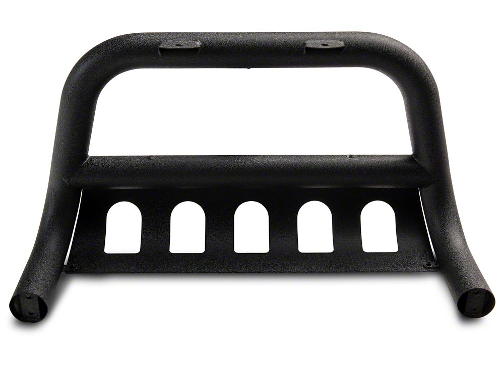 RedRock 3-Inch Bull Bar with Skid Plate; Textured Black (20-25 Jeep Gladiator JT, Excluding Mojave)