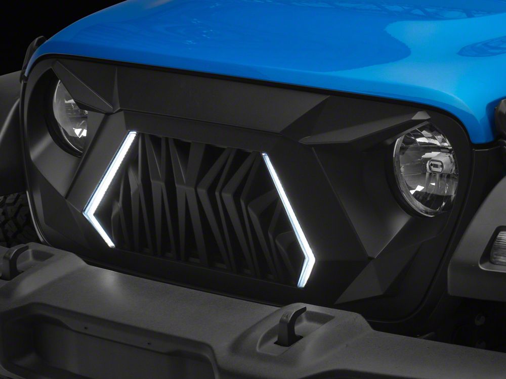 RedRock V2 Goliath Grille with LED DRL (20-25 Jeep Gladiator JT w/o TrailCam)