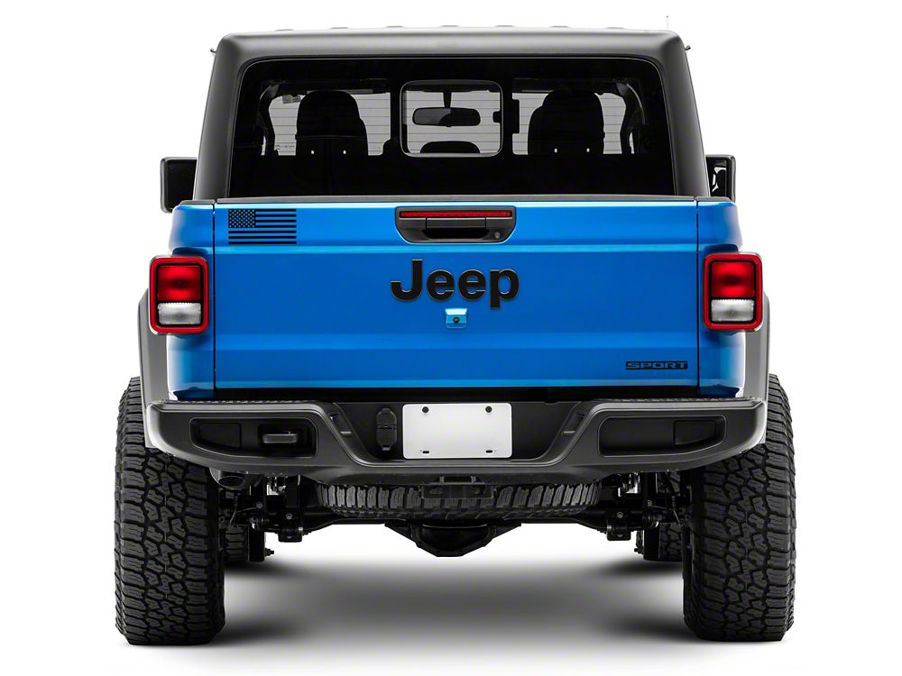RedRock 6-Inch Old Glory Vinyl Decals (Universal; Some Adaptation May Be Required)