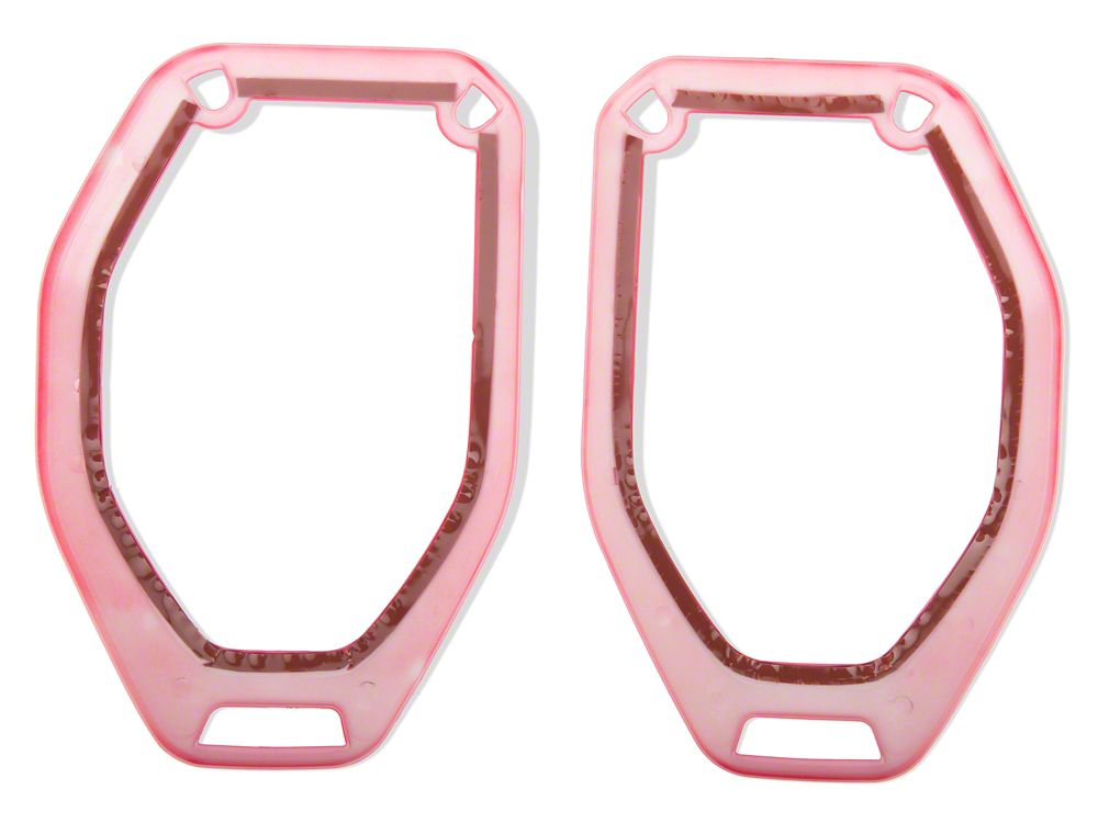 RedRock Roof Speaker Trim; Red (20-23 Jeep Gladiator JT)
