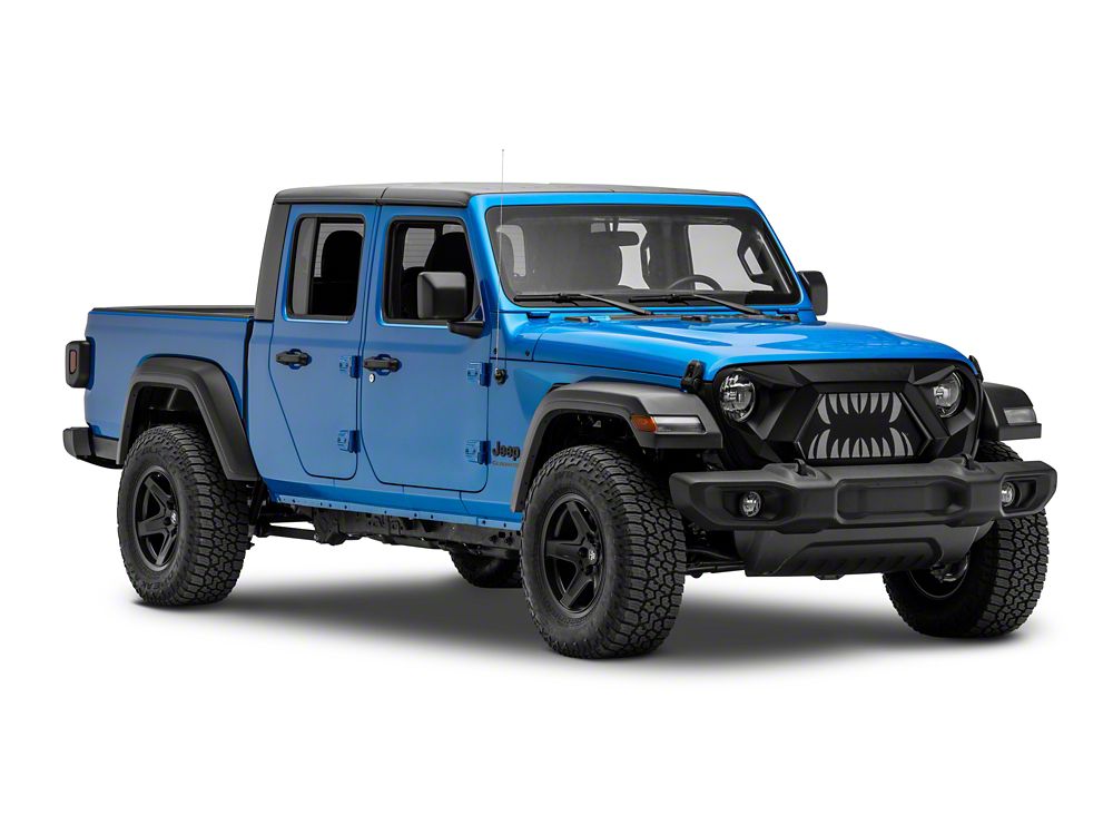 RedRock Open Wide Grille with LED DRL (20-25 Jeep Gladiator JT w/o TrailCam)