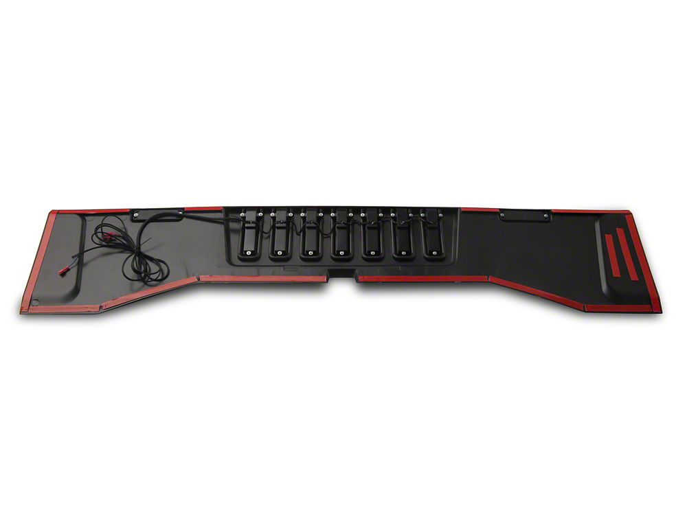 RedRock Tailgate Trim Panel with LED Lighting (20-25 Jeep Gladiator JT)