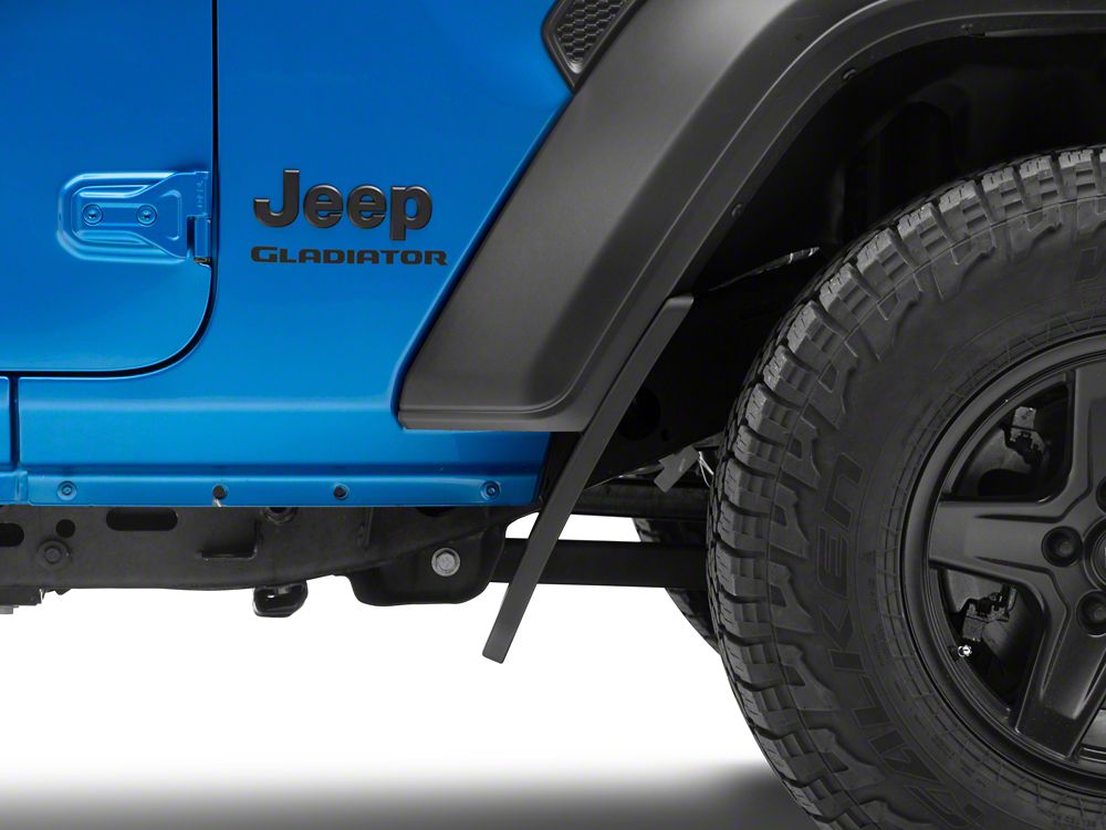 RedRock Molded Mud Guards; Front and Rear (20-25 Jeep Gladiator JT Sport S)