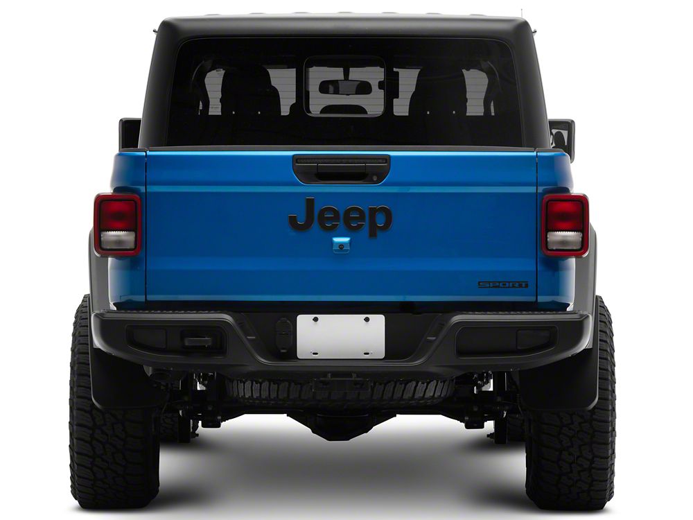 RedRock Molded Mud Guards; Front and Rear (20-25 Jeep Gladiator JT Sport S)