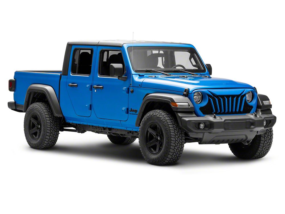RedRock Titus Grille; Unpainted (20-25 Jeep Gladiator JT w/o TrailCam)