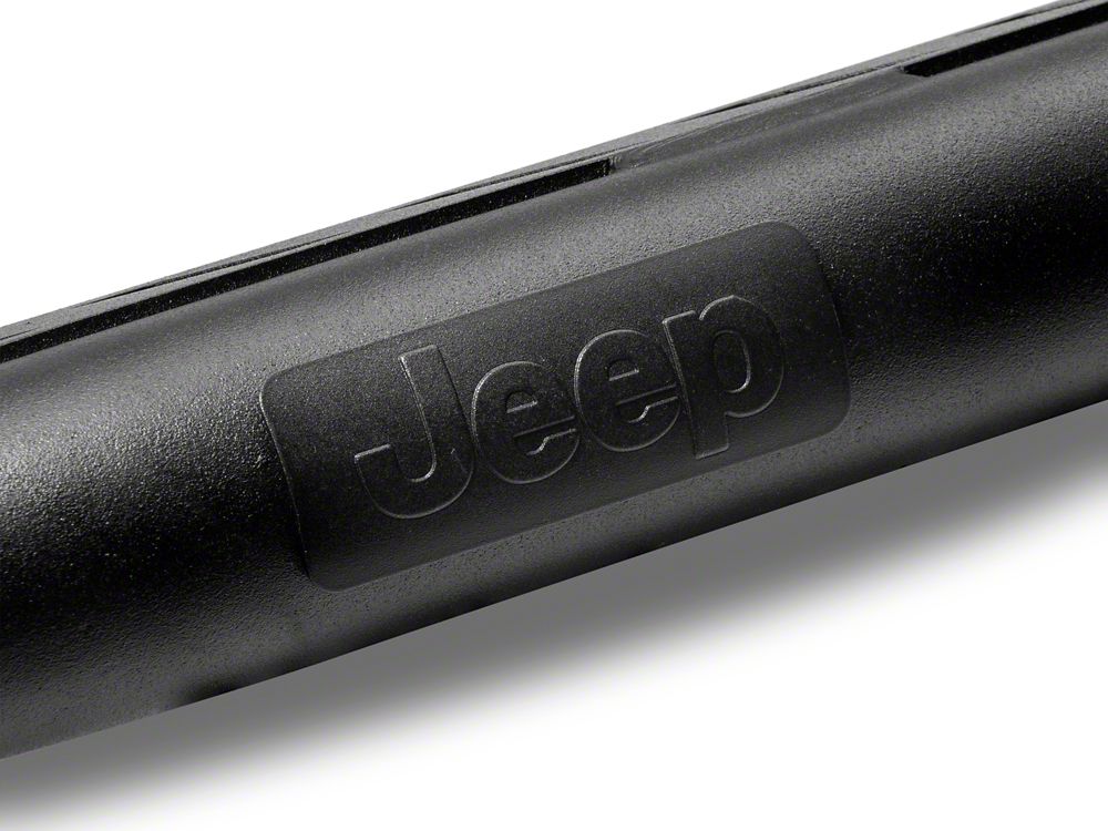 Jeep Licensed by RedRock Bed Side Rock Rails with Jeep Logo (20-25 Jeep Gladiator JT)