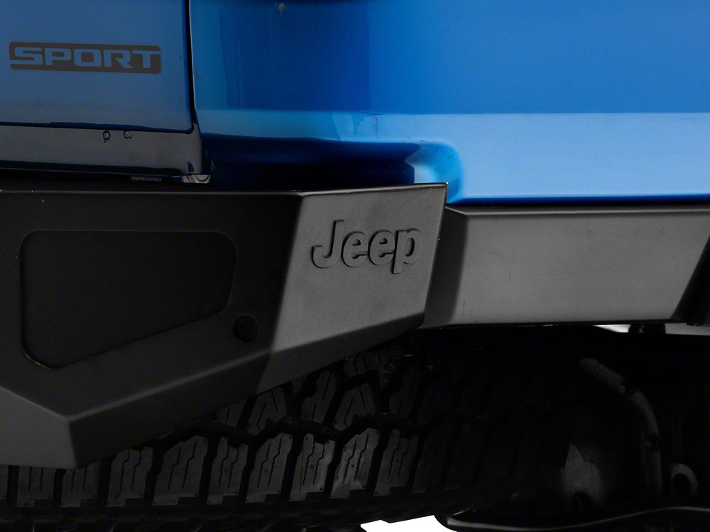 Jeep Licensed by RedRock HD Rear Bumper with Jeep Logo (20-25 Jeep Gladiator JT)