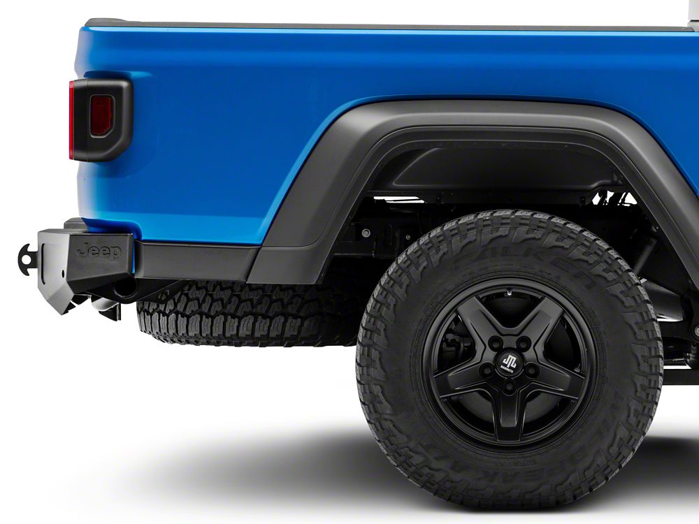 Jeep Licensed by RedRock HD Rear Bumper with Jeep Logo (20-25 Jeep Gladiator JT)