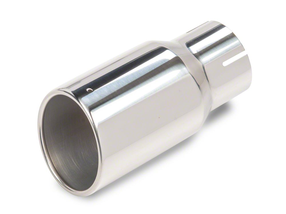 RedRock Single Exhaust System with Polished Tip; Side Exit (20-25 3.6L Jeep Gladiator JT)