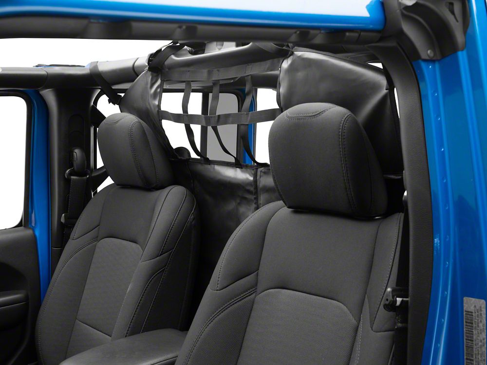 Jeep Licensed by RedRock Cargo Net/Pet Divider with Jeep Logo (20-25 Jeep Gladiator JT)